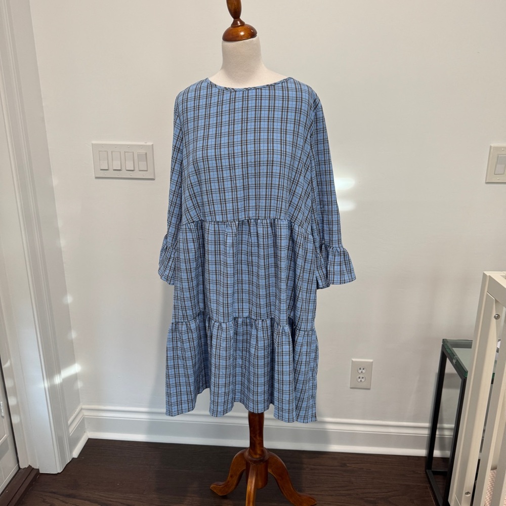 QED London tiered dress